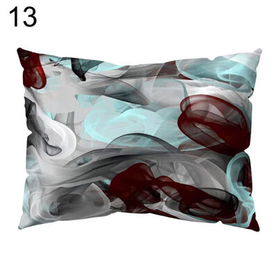 

Multicolor Stone Print Pillow Case Cushion Cover Sofa Bed Car Cafe Office Decor