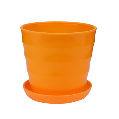 

Siaonvr Colourful Mini Plastic Flower Pot Succulent Plant Flowerpot Home Office Decor