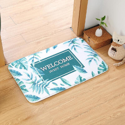 

Carpet Doormat Mat Bath Rug WELCOME Print Non-Slip Doormat Welcome Floor Mats Carpet