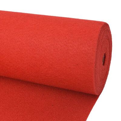 

Exhibition Carpet Plain 394"x4724" Red