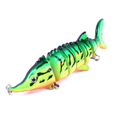 

11cm 16g Multi Jointed 7 Segment Fishing Bait Lifelike Artificial Hard Lure Bait Crankbaits Fishing Wobblers Swimbait Sea Fishing
