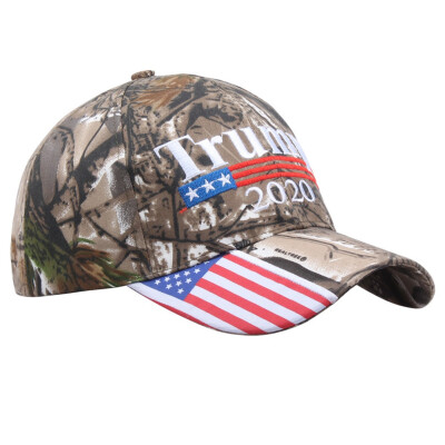 

Trump Printing Camouflage Baseball Cap Adjustable Keep America Great Embroidery President Snapback Hat