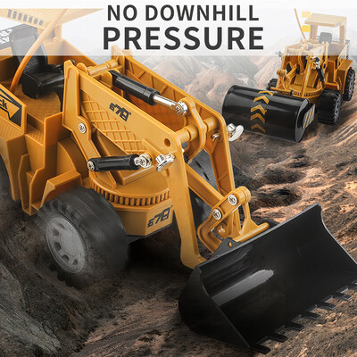 

124 5CH Remote Control Electric Excavator Construction Car Toy for Kids Children