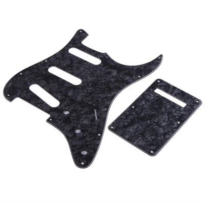 

SSS Guitar Pickguard Scratch Plate Back Plate for ST Style Electric Guitar