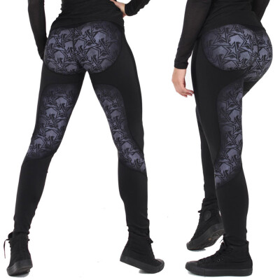 

Starmoon Women Ladies Fashion Staars Print High Waist Pants Leggings Running Yoga Pants