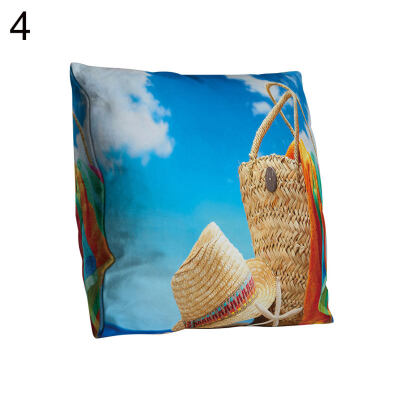 

Blue Sky Starfish Throw Pillow Protector Case Cushion Cover Bedding Articles