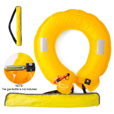 

Life Belt Automatic Inflatable Life Buoy Waist Belt with Reflective Tapes For Boarding Kayaking Fishing