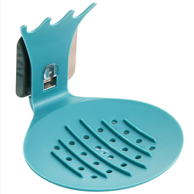 

Gobestart Wall-Mounted Soap Box Holder Bathroom Storage Box Drain Soap Dish