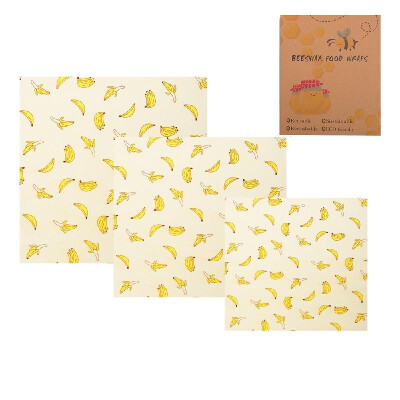 

Beeswax Food Wraps Food Covers Reusable Eco-Friendly Wash Wrap Stretch Lids