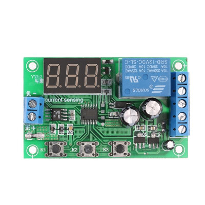 

12V 0-10A DC Current Detection Module Current Sensing Detecting Delay Relay Control