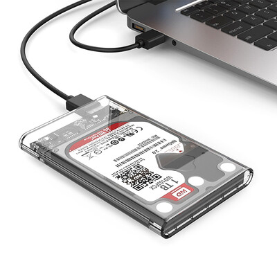 

ORICO 2139U3 25 inch Transparent Hard Drive Enclosure for HDD SSD Connectivity