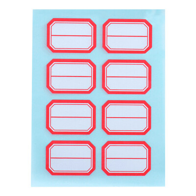 

Tianguan TANGO Self-adhesive label sticker red self-adhesive label sticker printing paper 8 pieces sheet 23mm × 33mm 120 sheets bag