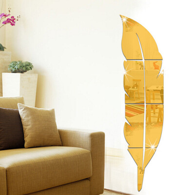 

Shapes 3D Mirror Wall Stickers For Home Decoration
