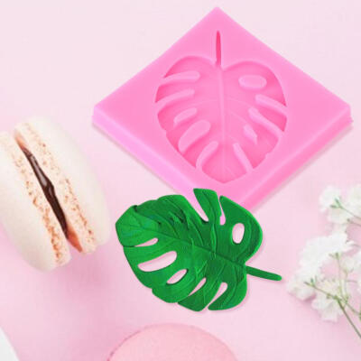 

Greensen Homemade Monstera Leaf Cake Mold Silica Gel Molds Cake Maker For Kids Party Silica Gel Cake MakerDIY Cake Mold