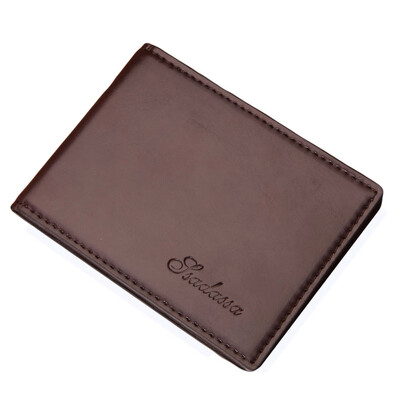 

Tailored Women Men Bifold Business Leather Wallet ID Credit Card Holder Pockets