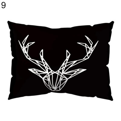 

Geometric Pattern Throw Pillow Case Cushion Cover Sofa Bed Car Cafe Office Decor