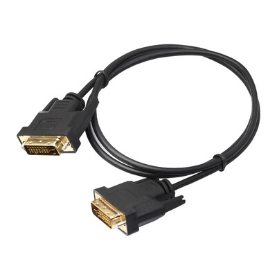 

Digital Monitor DVI D to DVI-D Gold Male 241 Pin Dual Link TV Cable