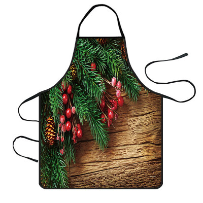 

Toponeto Christmas Decoration Waterproof Apron Kitchen Aprons Dinner Party Apron