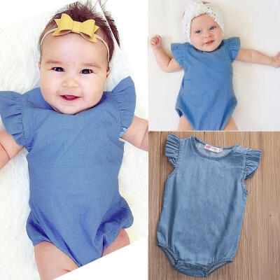 

Newborn Infant Baby Girls Boy Bodysuit Romper Playsuit Jumpsuit Clothes Outfits Sunsuit