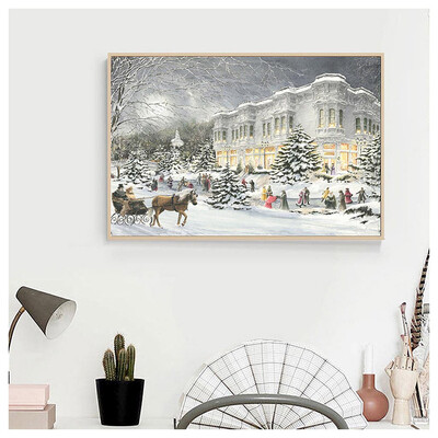 

Gobestart Embroidery Paintings Rhinestone Pasted DIY Diamond Painting Cross Stitch