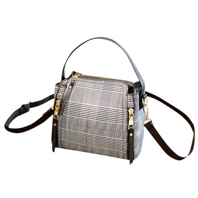 

Fashion For Women Plaid zipper Shoulder Bag Crossbody Bag Messenger Phone Coin Bag Small korean Style Bolsas Feminina Saco