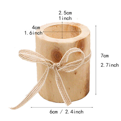 

Novelty Wooden Candle Holder Tree Branch Shape Candle Stick Christmas Home Decoration