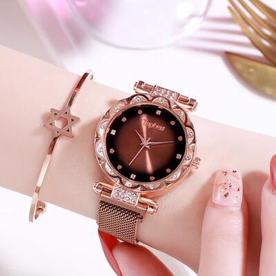 

Luxury Watch Women 2019 Stainless Steel Quartz Clock Fashion Ladies Rhinestone Wristwatches Female Quartz Watch Relogio Feminino