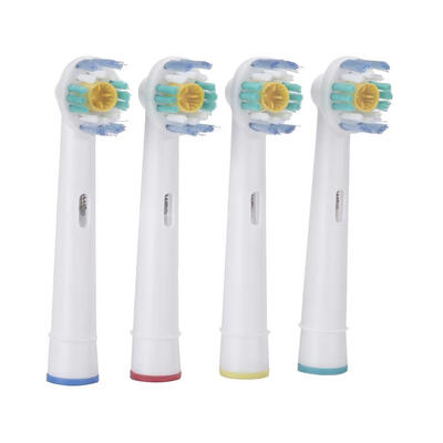 

4pcs Replacement Toothbrushes Heads for Braun Oral B Hygiene Cross Floss