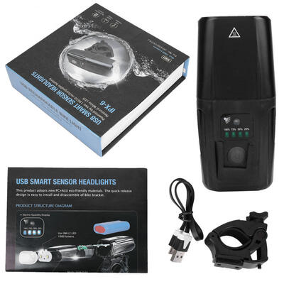 

Greensen New USB Charging Bike Flashing Warn Front Light Waterproof Rechargeable Light Bicycle Headlight