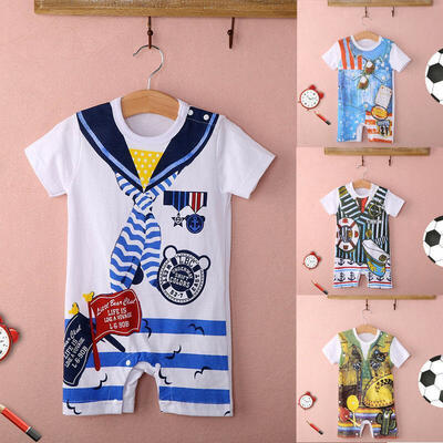 

Infant Baby Boys Girl Clothes Bodysuit Romper Jumpsuit Playsuit Outfits Sunsuit