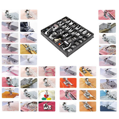 

35pcsset Multifunctional Sewing Machine Foot Presser Hem Crimping Feet