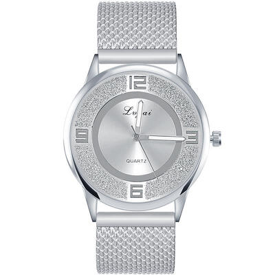 

2019 Hot Flash Watch Relogio Feminino Rose Gold Minimalist Mesh Band Quartz Wristwatch Women Female Luxury Scrub Watches