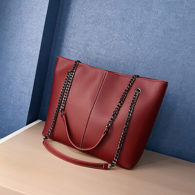

One-shoulder portable big bag female bag 2019 popular bag new wave Korean version of the wild large-capacity fashion tote bag
