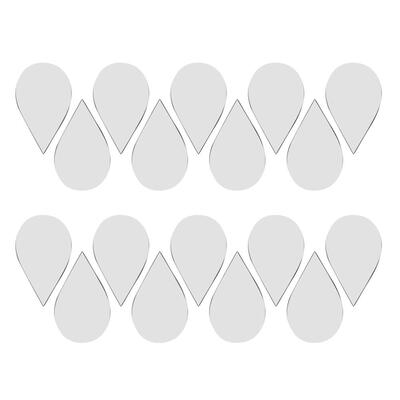 

100pcsSet 3D Water Drop Acrylic Mirror DIY Art Wall Stickers Decor Decals