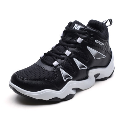 

Autumn tide shoes high shoes mens casual sports basketball shoes hip hop Korean version of the couple trend wild mesh