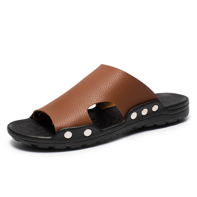 

FANCHENLAIKE mens slippers breathable sandals summer slippers 5862