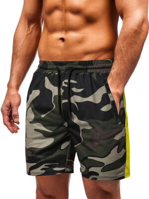 

SUNSIOM Men Summer Beach Casual Shorts Gym Sport Training Fitness Camouflage Short Pants