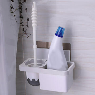 

Greensen Wall Mounted Suction Toilet Brush Holder Durable Cleaning Tools Set