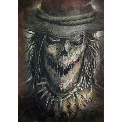 

5D DIY Full Drill Diamond Painting Skull Cross Stitch Embroidery Mosaic Kit