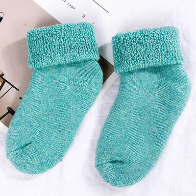 

Thermal Kids Socks Real Wool Thick Velvet Winter Warm Toddler Newborn 0-3Years Children Socks Baby Girls Boys Socks