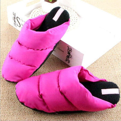 

Womens Men Room Indoor Anti Slip Soft Slippers Home Warm Cotton Shoes Sandals