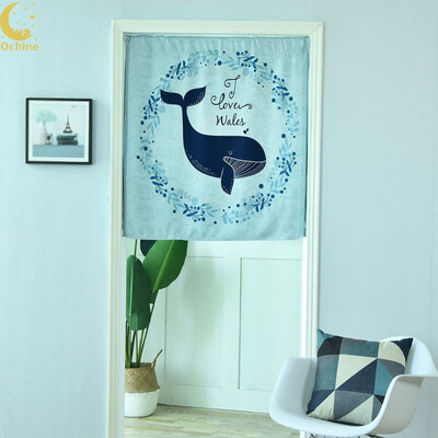 

80100cm Antler Digital Printing Finished Blackout Curtains Wholesale Nordic Childrens Bedroom Living Room Curtains