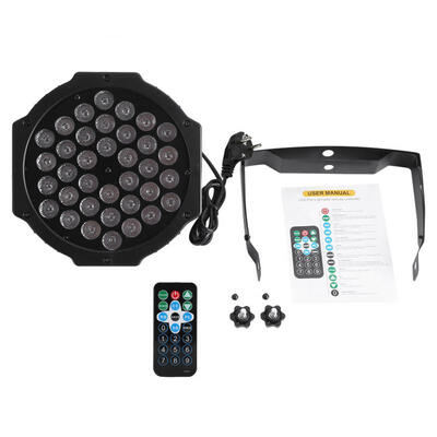 

Greensen 72W 36LED RGB Stage Light Party Disco Club Lamp DMX512 with Remote Control EU Plug 220V240V