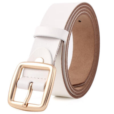 

Hot Fashion Women Belts Leather Metal Pin Buckle Waist Belt Waistband Women Solid Fashion Buckle Waist Casual Shape Belt