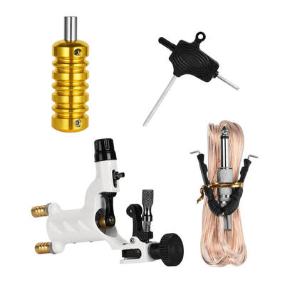 

Pro Tattoo Guns Coloring Dragonfly Rotary Machine Strong Quiet Motor Set