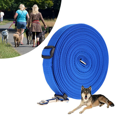 

Nylon Pet Training Collar Leash Walking Harness Collar Leader Rope for Dogs