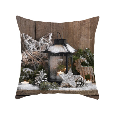 

〖Follure〗Merry Christmas Super Soft Square Throw Pillow Pillow Cover 45x45cm Home Decor