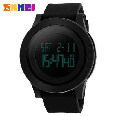 

SKMEI Brand Fashion Digital Men Sports Military Watch Big Dial Student Boy Mans Casual Wristwatch with Date Backlight