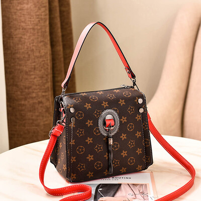 

Womens bag new Chaohan version of the one-shoulder bag oblique shoulder bag retro when the lady fimme bag