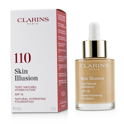 

CLARINS - Skin Illusion Natural Hydrating Foundation SPF 15 110 Honey 30ml1oz